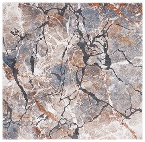 Safavieh Cyrus Shag 140 Power Loomed Polpropylene + Polyester Shrink Rug CYR140F-7SQ