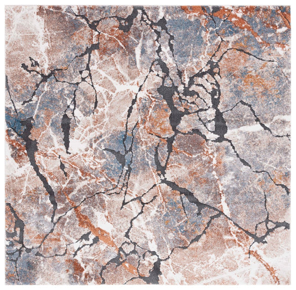 Safavieh Cyrus Shag 140 Power Loomed Polpropylene + Polyester Shrink Rug CYR140F-9