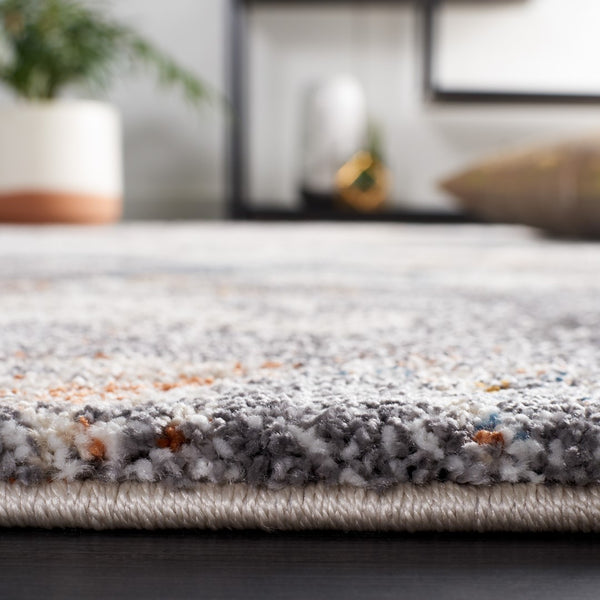 Safavieh Cyrus Shag 142 Power Loomed Polpropylene + Polyester Shrink Rug CYR142F-5