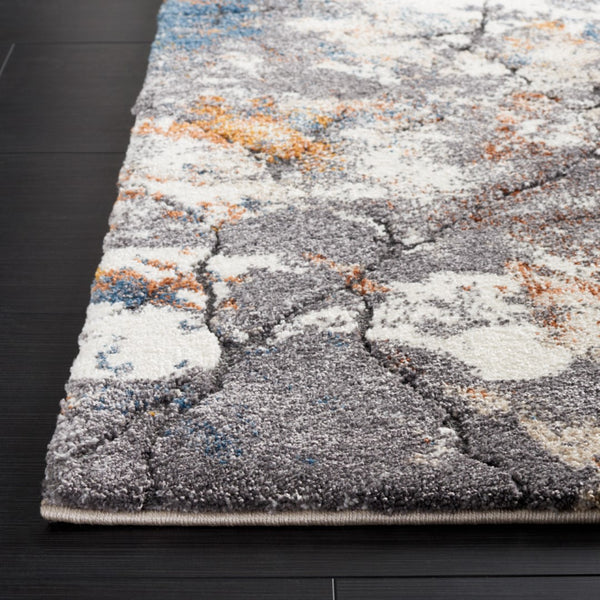 Safavieh Cyrus Shag 142 Power Loomed Polpropylene + Polyester Shrink Rug CYR142F-9