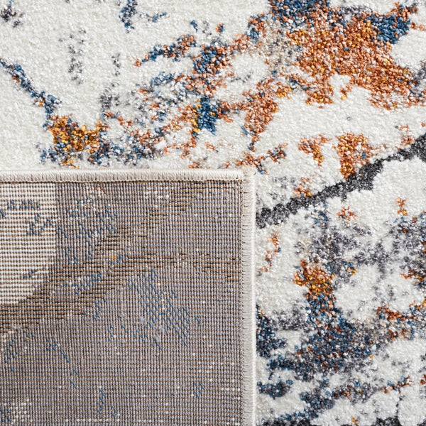 Safavieh Cyrus Shag 142 Power Loomed Polpropylene + Polyester Shrink Rug CYR142F-5