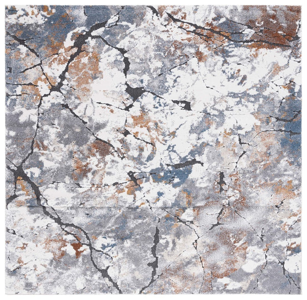 Safavieh Cyrus Shag 142 Power Loomed Polpropylene + Polyester Shrink Rug CYR142F-7SQ