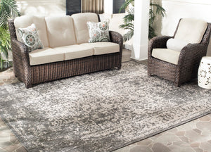 Safavieh Cys2020 Power Loomed 85.4% Polypropylene/10.4% Polyester/4.2% Latex Outdoor Rug CYS8761-366-8