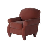 Fusion 532-C Transitional Accent Chair 532-C Bella Rouge Accent Chair