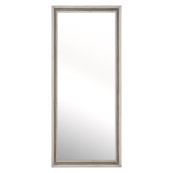 Essentials for Living Bella Antique Caden Mirror 8066.CRM/GRY-PNE