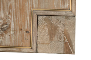 Essentials for Living Bella Antique Canal Extension Dining Table 8039.SGRY-PNE/BGLD