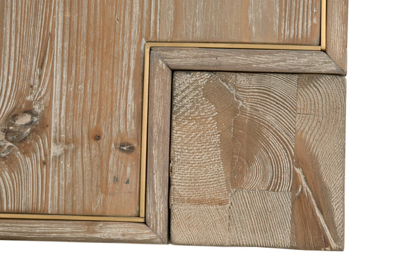 Essentials for Living Bella Antique Canal Extension Dining Table 8039.SGRY-PNE/BGLD