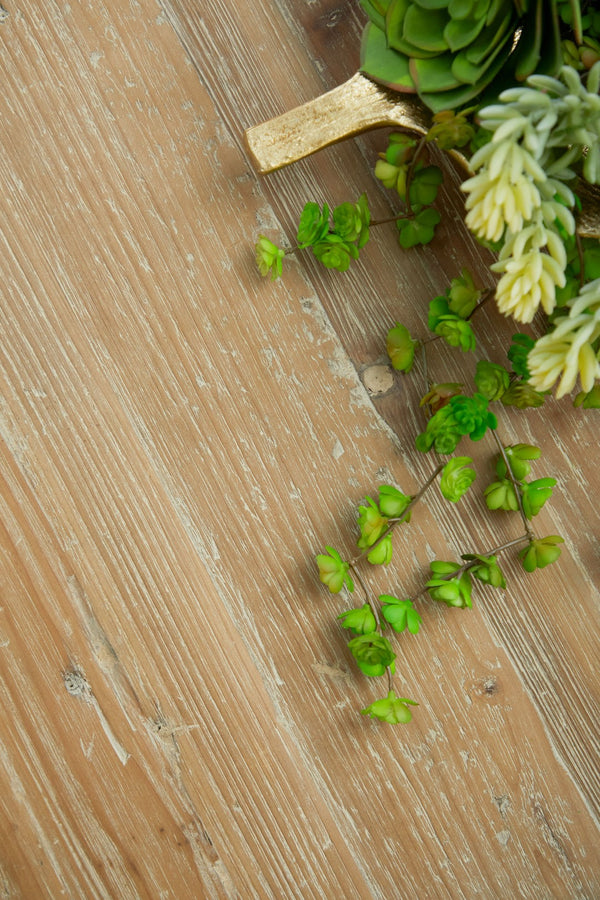 Essentials for Living Bella Antique Canal Extension Dining Table 8039.SGRY-PNE/BGLD