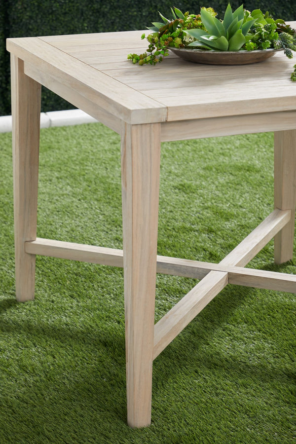 Essentials for Living Woven Carmel Outdoor 42" Square Counter Table 6825-SQCTR.GT