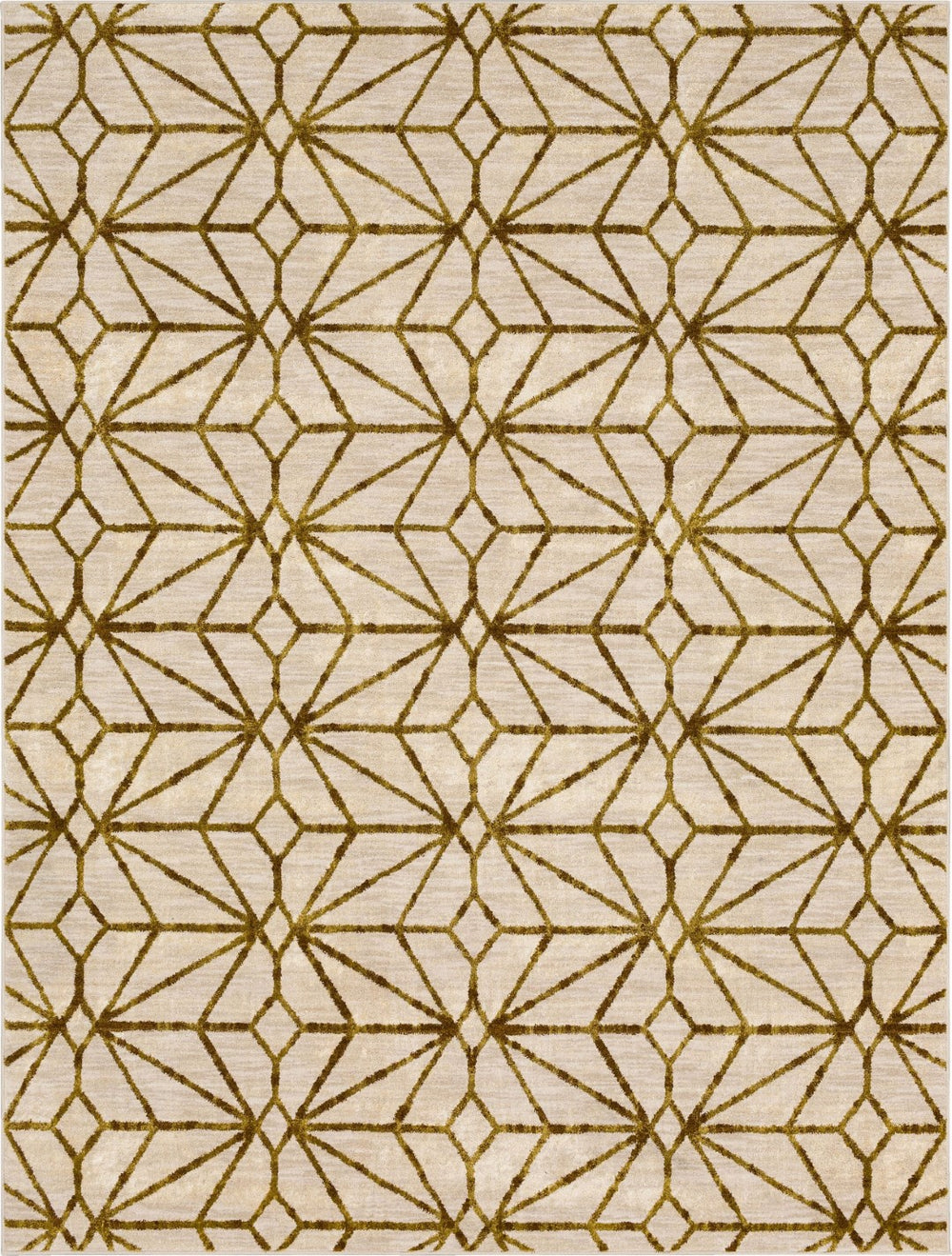 Karastan Rugs Celeste Brushed Gold 9' 6" x 12' 11" Area Rug