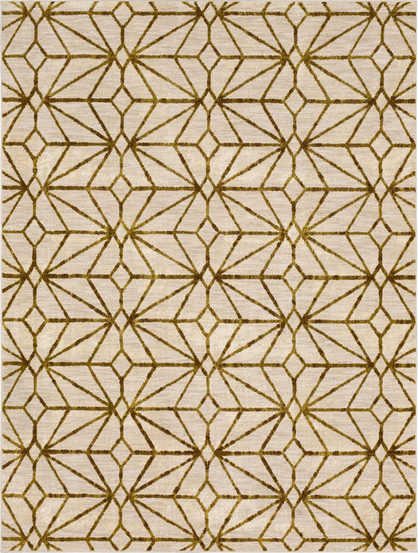 Karastan Rugs Celeste Brushed Gold 9' 6" x 12' 11" Area Rug
