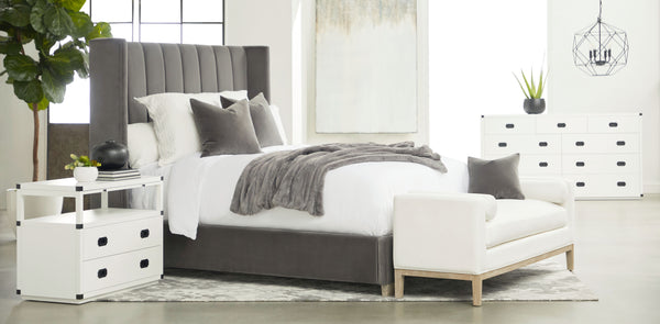 Essentials for Living Stitch & Hand - Dining & Bedroom Chandler Cal King Bed 7127-2.DDOV/NG
