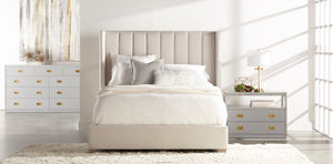 Essentials for Living Stitch & Hand - Dining & Bedroom Chandler Standard King Bed 7127-3.CRM/NG