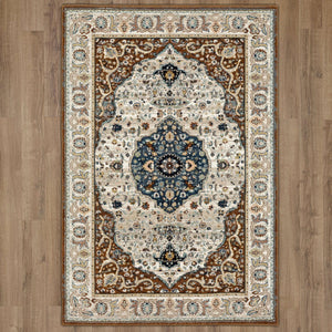 Karastan Rugs Chronos Rust 9' 6" x 12' 11" Area Rug