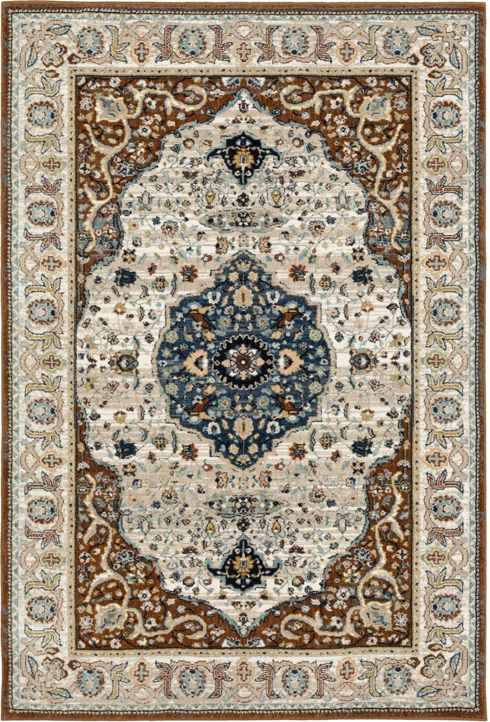 Karastan Rugs Chronos Rust 9' 6" x 12' 11" Area Rug