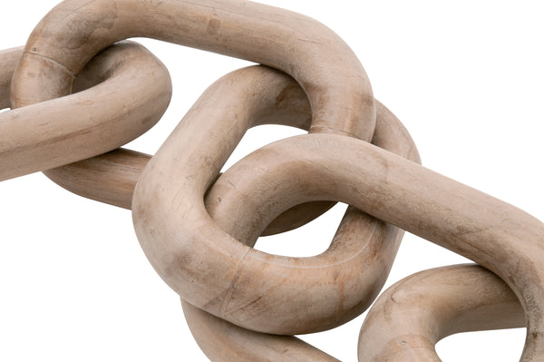 Essentials for Living Bella Antique Cinq Wood Link 9020-5.SGRY-PNE