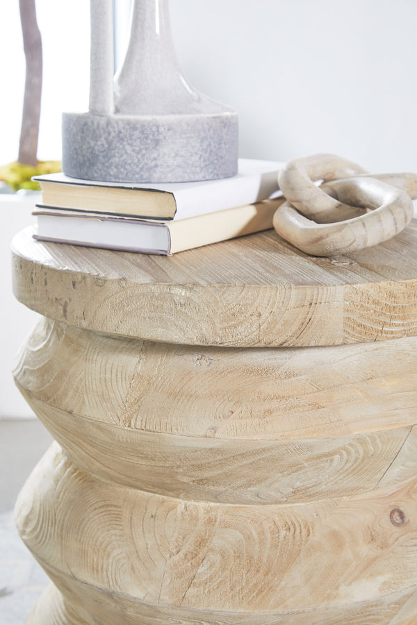 Essentials for Living Bella Antique Cinq Wood Link 9020-5.SGRY-PNE