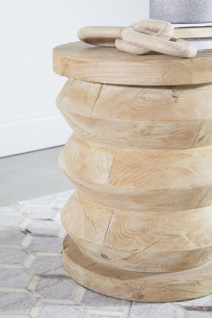 Essentials for Living Bella Antique Cinq Wood Link 9020-5.SGRY-PNE