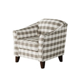 Fusion 452-C Transitional Accent Chair 452-C Brock Berber Accent Chair