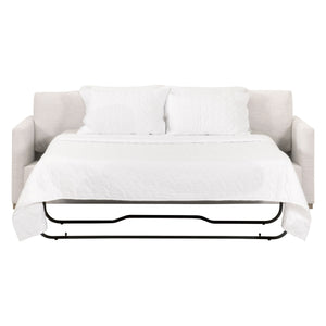 Essentials for Living Clara 86" Slim Arm Queen Sleeper Sofa 6620-3S.STO-BSK/NG