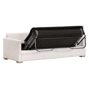 Essentials for Living Clara 86" Slim Arm Queen Sleeper Sofa 6620-3S.STO-BSK/NG