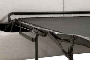 Essentials for Living Clara 86" Slim Arm Queen Sleeper Sofa 6620-3S.STO-BSK/NG