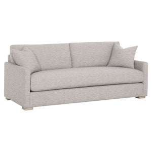 Essentials for Living Stitch & Hand - Upholstery Clara 86" Slim Arm Sofa 6620-3.MIN-SIL/NG