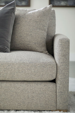 Essentials for Living Stitch & Hand - Upholstery Clara 86" Slim Arm Sofa 6620-3.MIN-SIL/NG