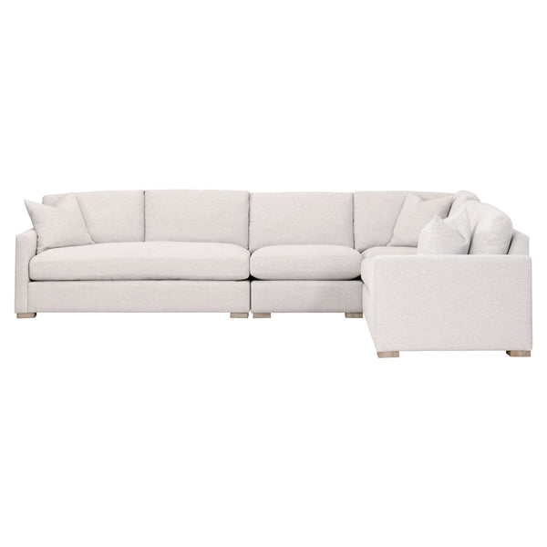 Essentials for Living Clara Modular 2-Seat Right Slim Arm Sofa 6620-2S1RA.STOBSK/NG
