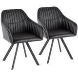 Clubhouse Pleated Chair - Set of 2
