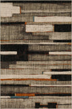 Elements Compose Machine Woven Polyester Striped Modern/Contemporary Area Rug