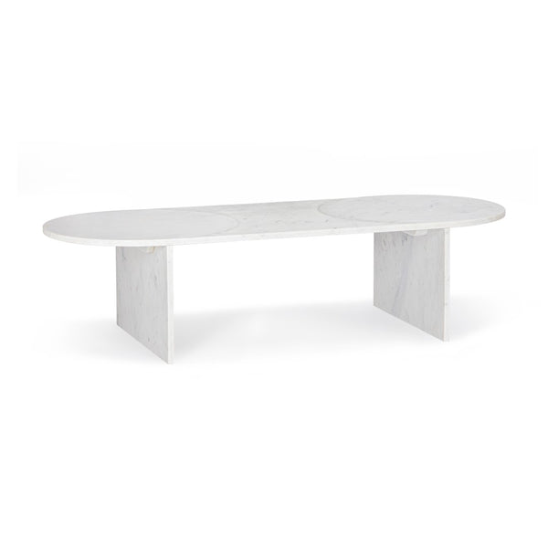 Union Home Cortina Coffee Table White Marble White Marble