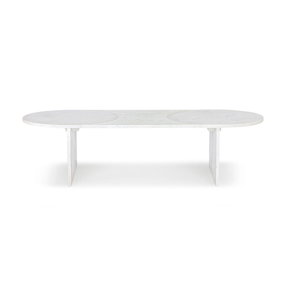 Union Home Cortina Coffee Table White Marble White Marble