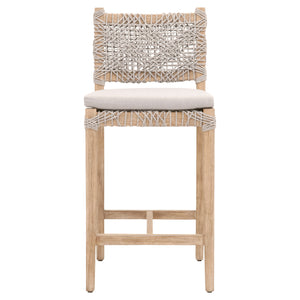 Essentials for Living Woven Costa Counter Stool 6849CSBK.WTA/PUM/NG