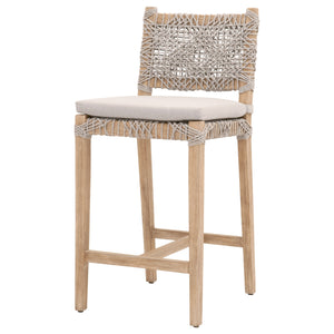 Essentials for Living Woven Costa Counter Stool 6849CSBK.WTA/PUM/NG
