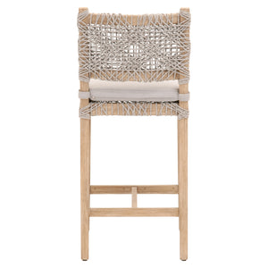 Essentials for Living Woven Costa Counter Stool 6849CSBK.WTA/PUM/NG