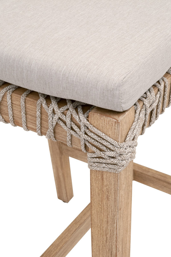 Essentials for Living Woven Costa Counter Stool 6849CSBK.WTA/PUM/NG