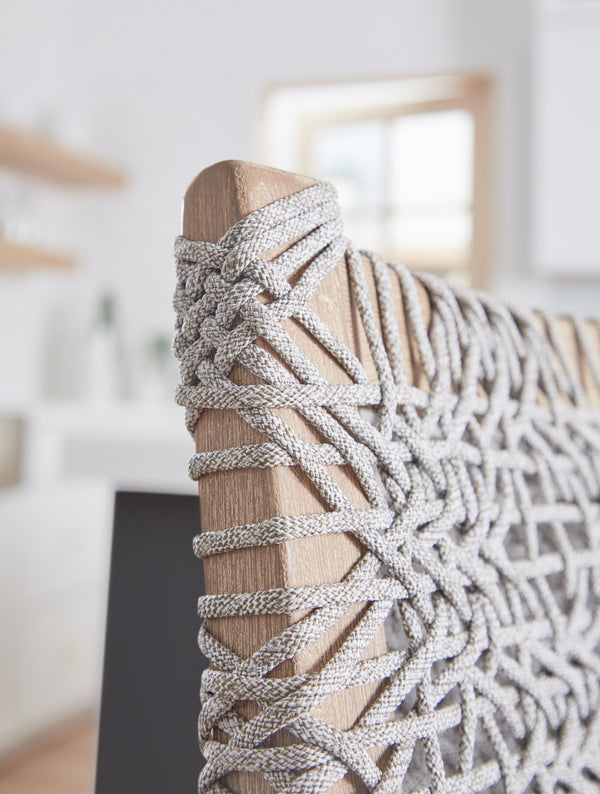 Essentials for Living Woven Costa Counter Stool 6849CSBK.WTA/PUM/NG