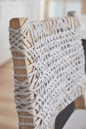 Essentials for Living Woven Costa Counter Stool 6849CSBK.WTA/PUM/NG