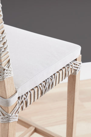 Essentials for Living Woven Costa Counter Stool 6849CSBK.WTA/PUM/NG