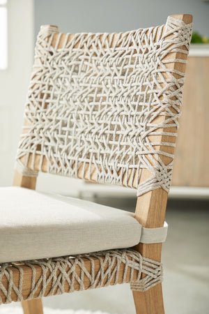 Essentials for Living Woven Costa Dining Chair - Set of 2 6849.WTA/PUM/NG