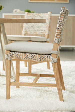 Essentials for Living Woven Costa Dining Chair - Set of 2 6849.WTA/PUM/NG
