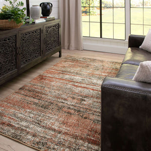 Karastan Rugs Craquelure Ginger 5' 3" x 7' 10" Area Rug