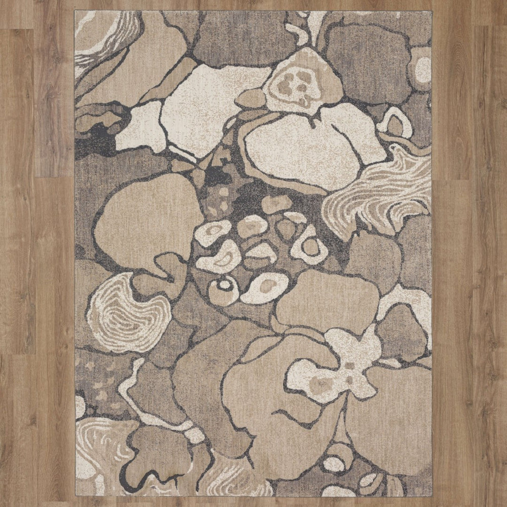 Karastan Rugs Crescendo Oyster 9' 6" x 12' 11" Area Rug