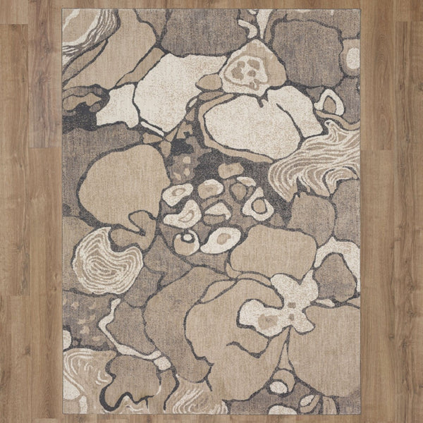 Karastan Rugs Crescendo Oyster 9' 6" x 12' 11" Area Rug
