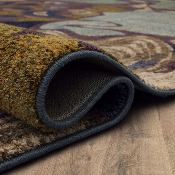 Karastan Rugs Crescendo Periwinkle 9' 6" x 12' 11" Area Rug