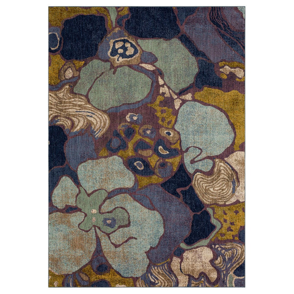 Karastan Rugs Crescendo Periwinkle 9' 6" x 12' 11" Area Rug