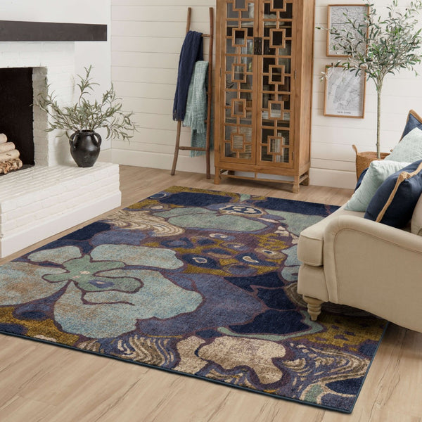 Karastan Rugs Crescendo Periwinkle 8' x 11' Area Rug
