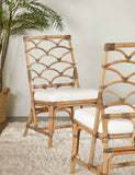 Essentials for Living Sel De Mer Crescent Dining Chair - Set of 2 3635.MG-MG/BLCH