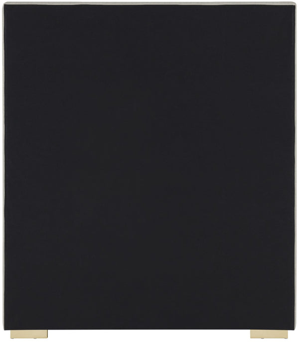 Crosby Linen Textured Fabric: Linen / 22% linen / 33% Cotton / Metal / Engineered Wood / Foam Mid Century Modern Beige Linen Textured Fabric Twin Bed - 46" W x 84" D x 54.5" H